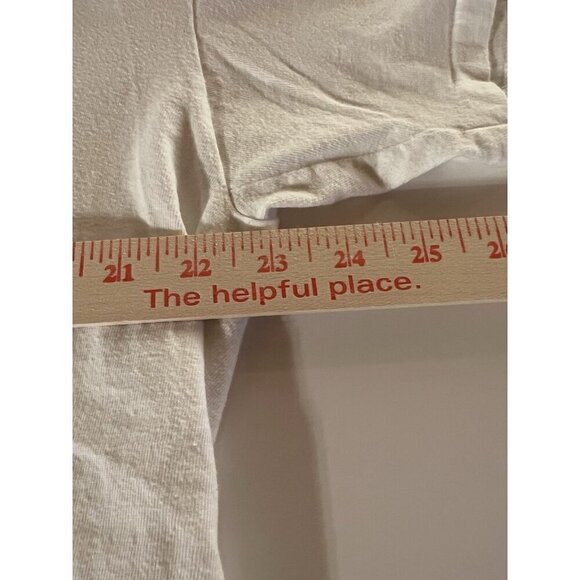 Vintage 90s Bye-Bye Cayman Islands neon graphic white tshirt single stitch XL - Picture 9 of 12